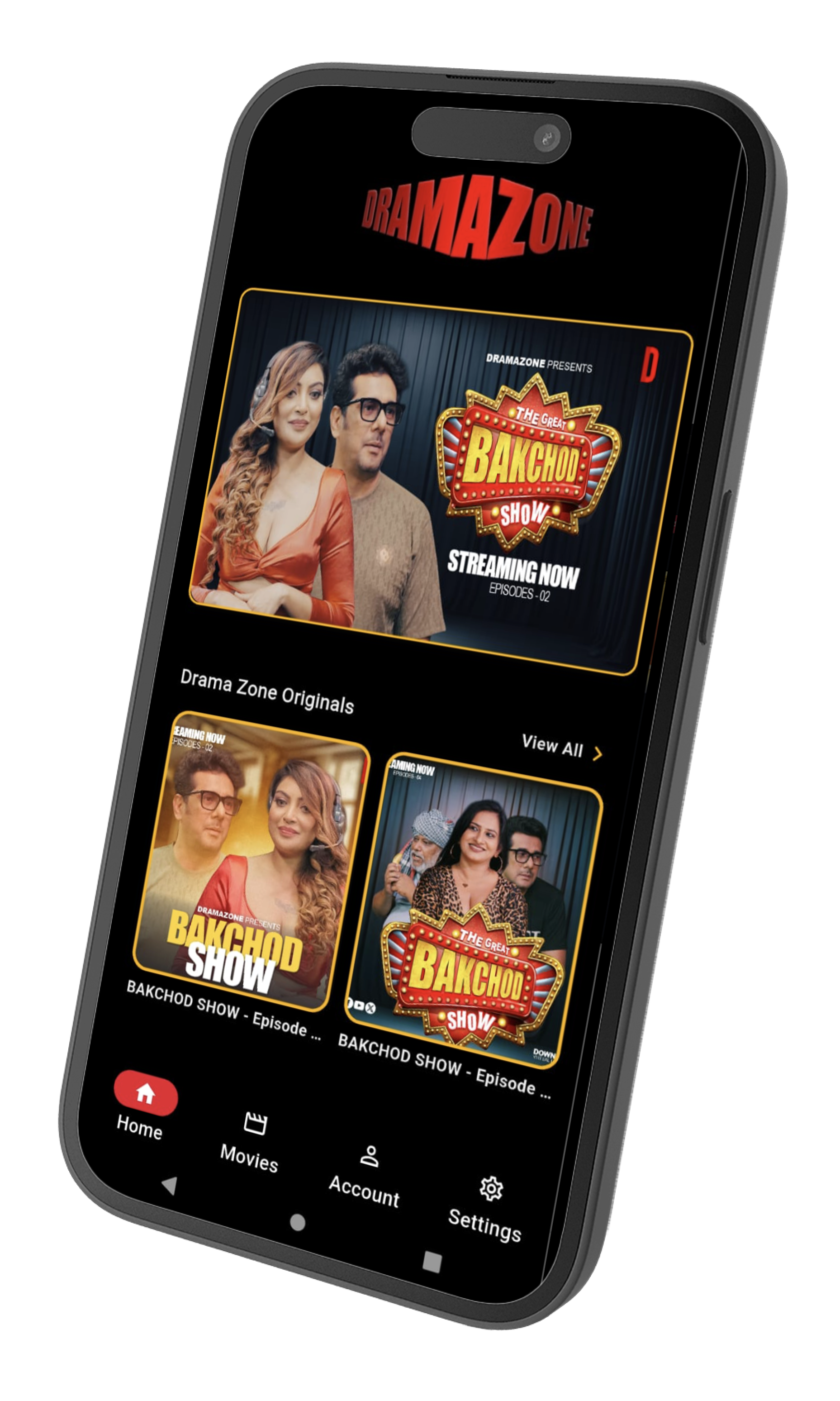 OTT Platform App Preview